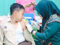 Meningkatkan Kekebalan Anak Sejak Dini: Imunisasi BIAS DT/Td Kelas 2 SD IT YABIS Bontang Bersama Puskesmas Bontang Barat